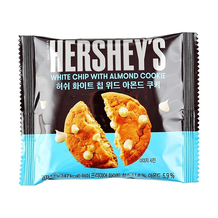 White Chocolate Chip Almond Cookies , 1.76oz*10packs [Korean CU convenience store selection] 9