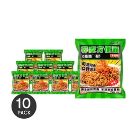 云山半 零脂肪荞麦方便面 60g*10包入【低卡代餐荞麦面条】