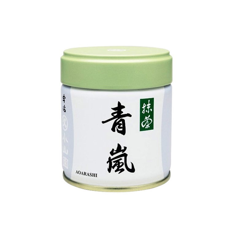 【日本直邮】丸久小山园 宇治青岚 抹茶粉无糖烘焙甜品冲饮 罐装40g