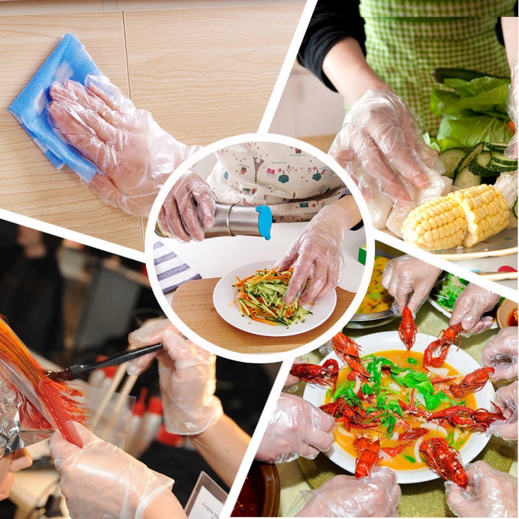 [GIFT] 100pcs/Box Extra Thick Food-Grade Disposable Gloves – Heavy Duty for BBQ Catering & Home Use 7