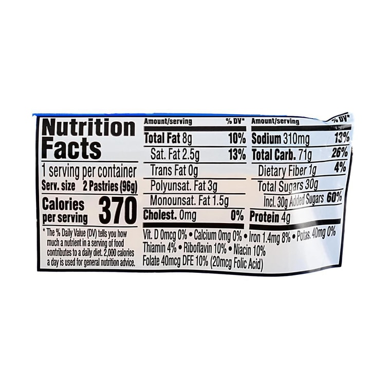 家乐氏 Pop Tarts 烤面包片 夹心脆饼 蓝莓味 96g 3