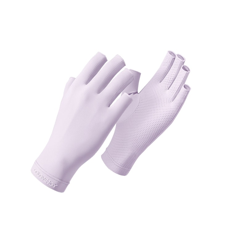 Sunscreen Gloves Hyaluronic Acid Skin Breathable Driving UV Protection Ice  Silk Gloves Cherry Blossom Purple - Yamibuy.com