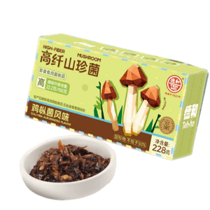 Dehe High Fiber Mountain Rare Mushroom Chicken Fir Mushroom Flavor 228g * 1 Box