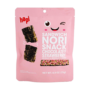 초콜릿 딸기맛 김 샌드위치 스낵, 25g