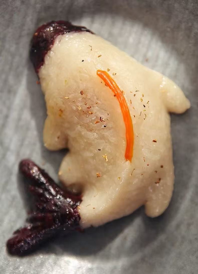 知味观 奶黄锦鲤八宝饭 240g 糯叽叽浓郁豆沙馅糯米饭 奶黄流心 杭州特产点心早餐速食【锦鲤造型好运加持】节日餐桌仪式感拉满