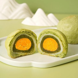 Egg Yolk Pastry, Matcha Flavor,6 Pieces 11.64 oz