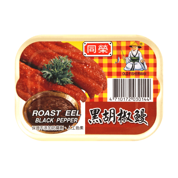 TONGRONG Black Pepper Eel Can 100g