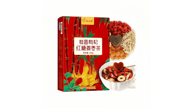 project7 リンリン ジャオグアンシュー トレカ Remember Jiangnan Brown Sugar Ginger Date Tea With Goji, Longan