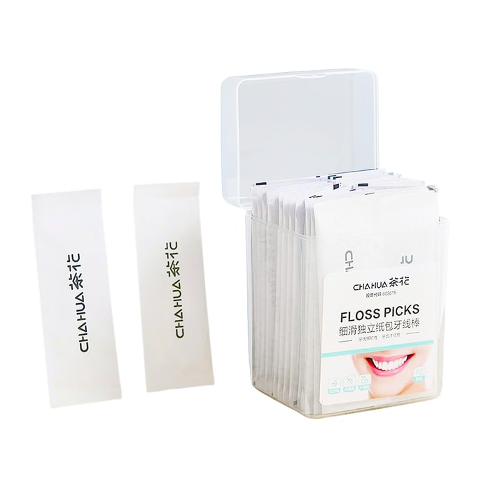 Dental Floss Picks 50pcs For Teeth Cleaning FBYQC