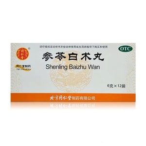 Ginseng And Atractylodis Macrocephalae Granules 6g*12Bags /Box