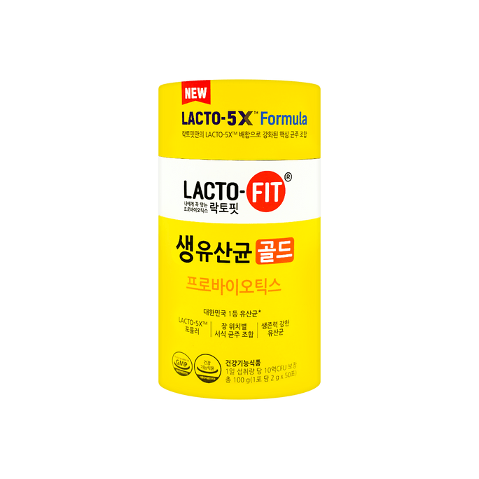 LACTO-FIT Probiotics Powder, 2g*50 Sticks