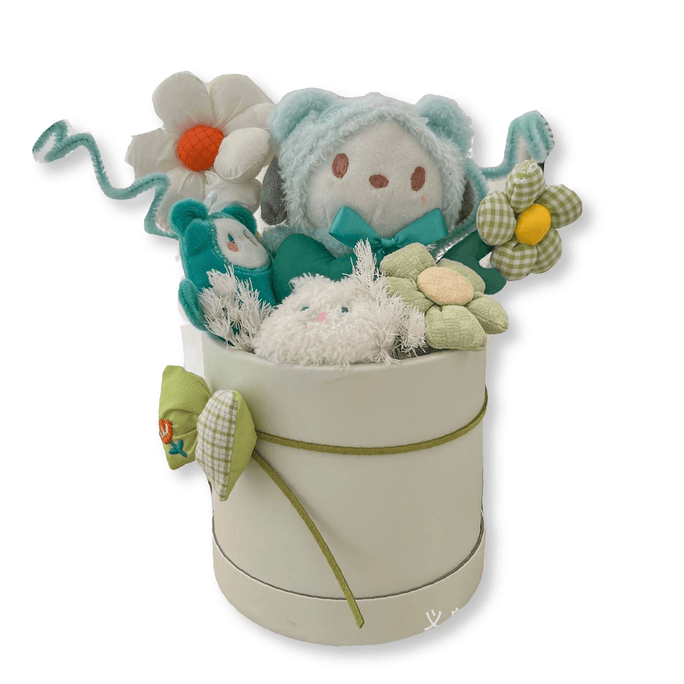 Hugging Bucket Bouquet Plush Toy Bouquet Vase Cute Kawaii Birthday Gift - Pochacco 1Pc