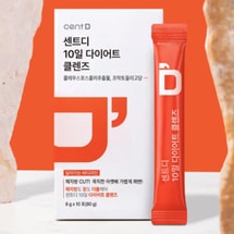 더블 10일 다이어트 클렌즈, 10개입 - 지방 연소 지원 + 프리바이오틱스 균형, 포만감 및 영양 강화 [최고]