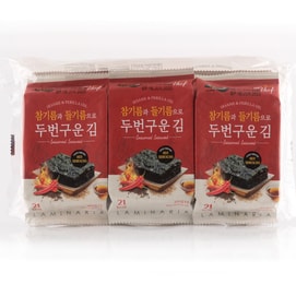 NORI LAND Roasted Seaweed Snack Hot Sriracha flavor 6 Packs