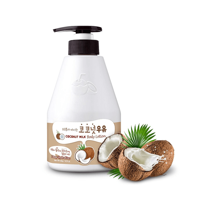 Kwailnara Milk Body Lotion Nourishing Moisturizing Care 560ml Coconut
