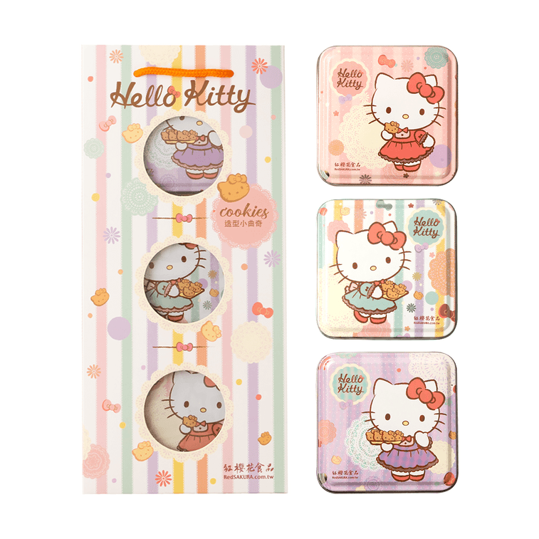 Sanrio Hello Kitty Shaped Cookies Gift Box 6.88 oz 4