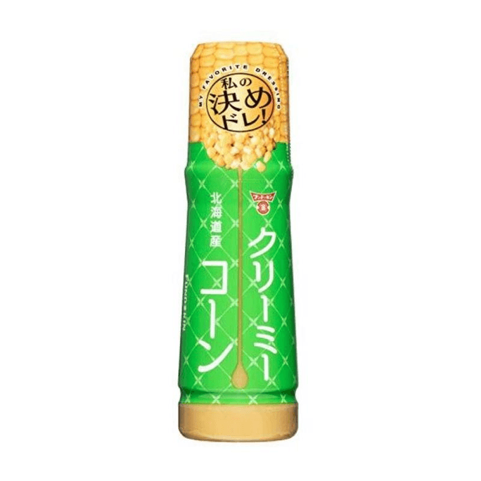 【일본 직배송】 일본 FUNDOKIN 홋카이도산 진한 옥수수 샐러드 드레싱 180ml