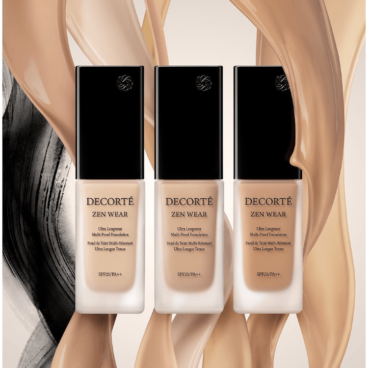 COSME DECORTE Zen Cover Foundation SPF25/PA++ #N12 Medium White