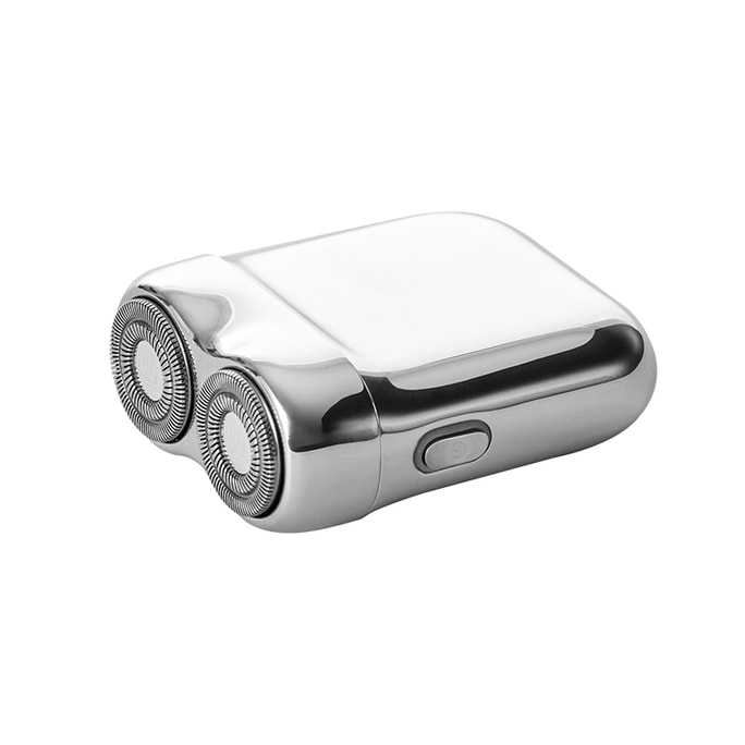 Electric Razor | Wet & Dry Portable Mini Shaver Dual Floating Blades Quick Charge Washable Travel Gift For Men