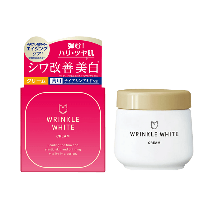 Meishoku Cosmetics Medicinal Wrinkle White Cream 50 g