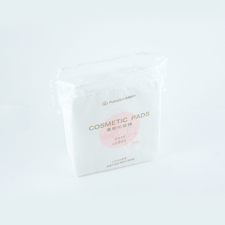 PURCOTTON全棉時代 柔韌化妝棉50mm×60mm 210片 5