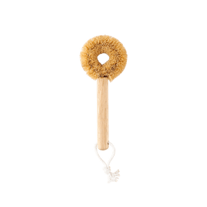 SEIWAPRO 厨房用品刷 椰棕锅刷 洗锅洗碗刷子 圆形 190*70*25