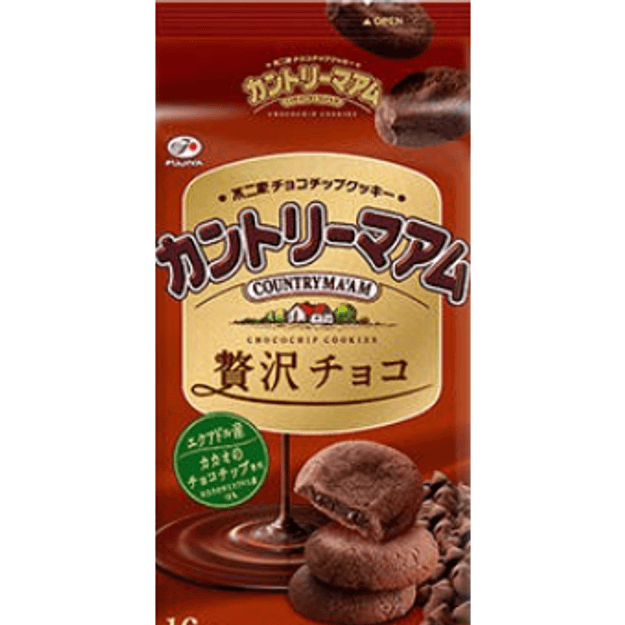 商品详情 - 日本FUJIYA不二家 COUNTRY MAAM巧克力曲奇 169.6g - image  0