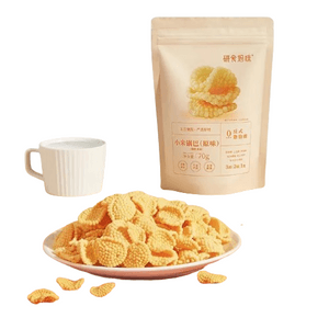 [중국에서 직접 우편] 10월 결정화 연시 엄마 임신 간식 기장 쌀 껍질 영양 임신 초기 및 임신 중기 배고픔 건강 70g/봉지