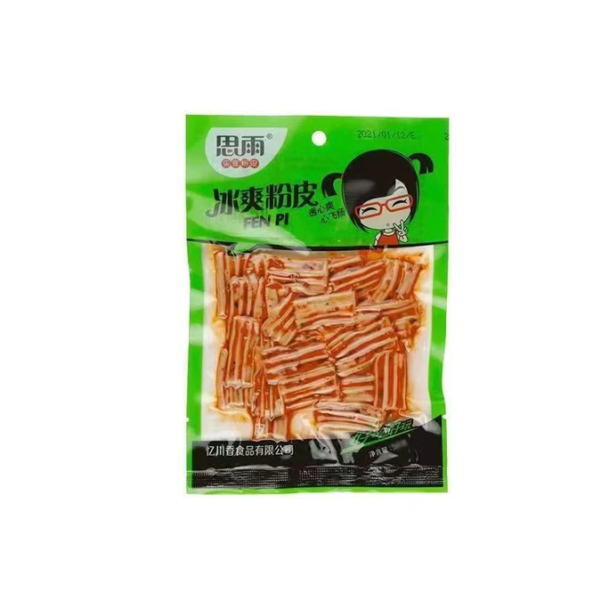 Ice Crispy Noodle Net Red Hot Strip 90's Nostalgic Spicy Snacks Casual Snacks Liangpi 28g * 3packs