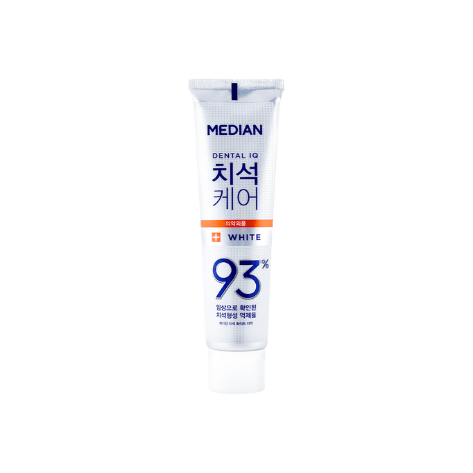 韓國愛茉莉麥迪安93 成人牙膏 93% 強效淨白亮白牙膏 120g 白色清新薄荷 美白去漬