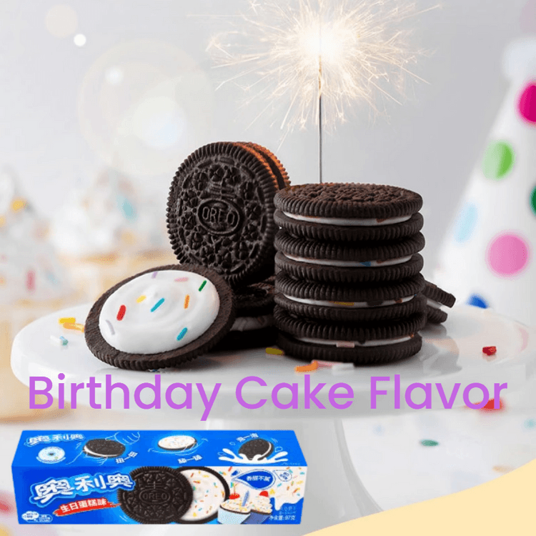OREO クリスタルグレープピーチビスケット 3.42oz - Yami