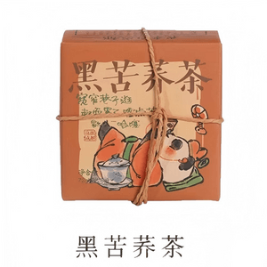 [중국 직배송] 송유부 흑메밀차 (통배아) - 풍부한 밀 향과 부드럽고 은은한 단맛이 특징입니다. 청두 특산 차 선물 세트로 개별 포장되어 있어 친구나 어르신께 선물하기에 좋습니다. 72g (6g 12팩)