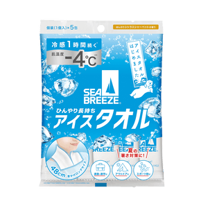 Refreshing Ice Wipes Citrus Scent (5 sheets) 142g