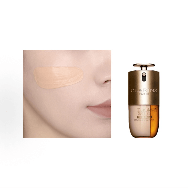 香港直送】クラランス CLARINS ダブル セーラム ケア ファンデーション