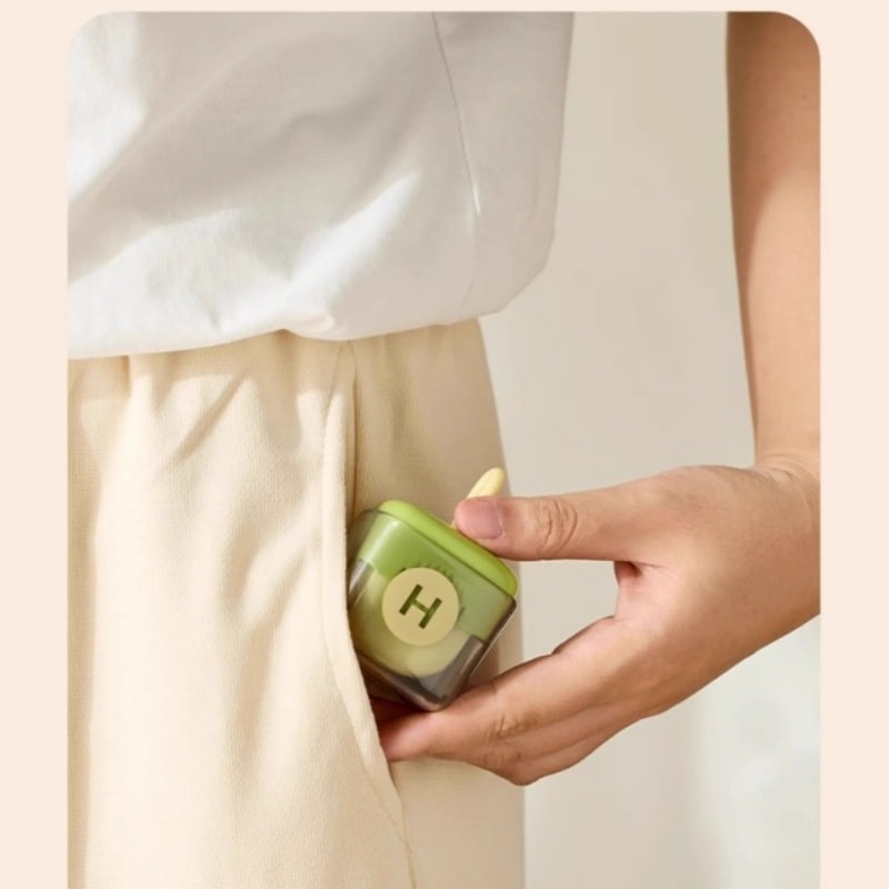 亲太太 可水洗粘毛器 衣物强力除灰去毛方形便携式黏毛器  抹茶绿 一个装