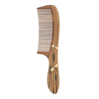  TANMUJIANG dragonfly wooden comb 1 piece