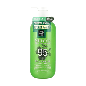 Mint Cica Scalp Care Shampoo for Normal and Dry Scalp Cooling Soothing Scalp Nourishment