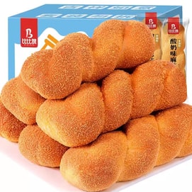 Yogurt Flavored Big Soft Twist Bread  Yogurt Flavored Twist Bread 300g/Box