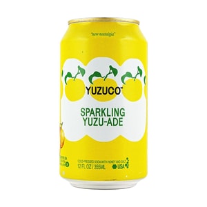 Sparkling Yuzu-Ade 12 fl oz【Lightly Sweet & Refreshing】