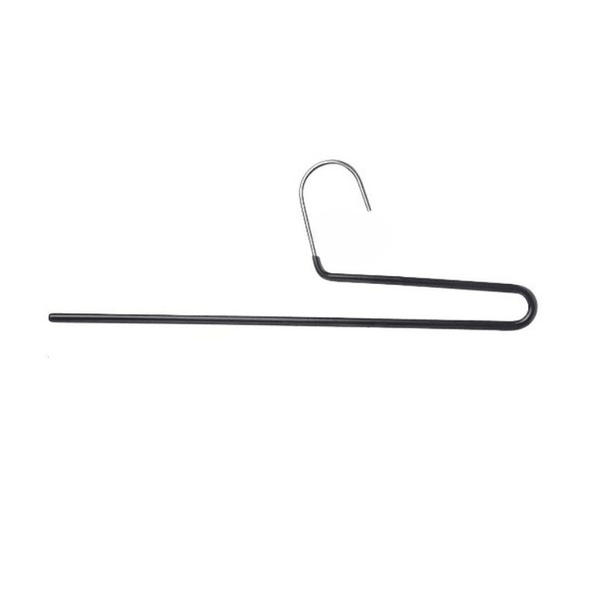 【中国直邮】 霜山 鹅型裤架正钩-黑色*5件