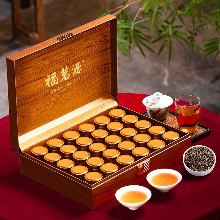 【中國直郵】 福茗源 金駿眉紅茶 500g 新茶正宗福建紅茶濃香蜜香型茶葉禮盒裝 7
