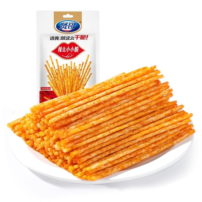 Small crispy spicy sticks 58g per bag