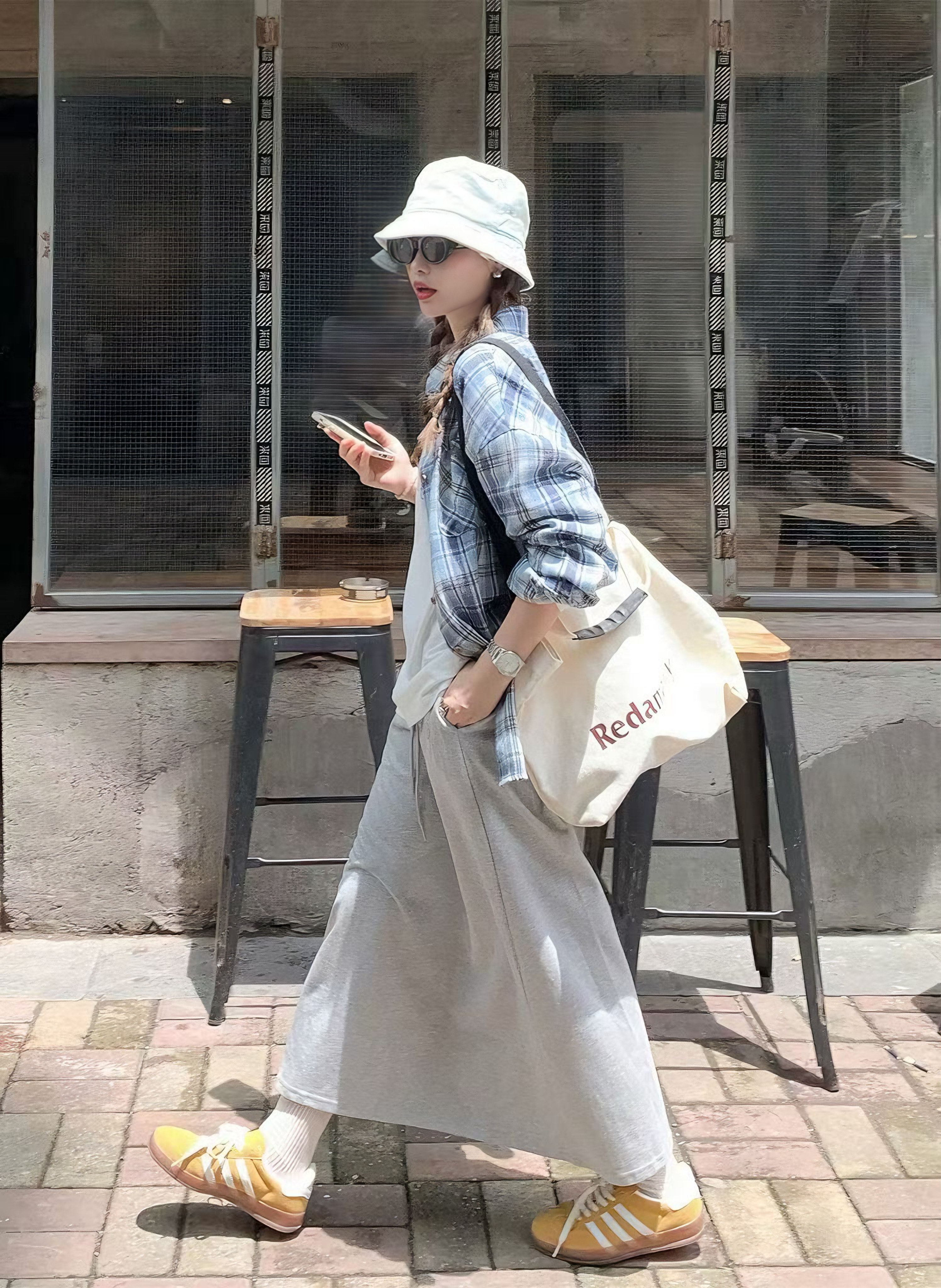 【加拿大直邮】 加拿大 SCENARIO 26春夏新款 微风叠影三件套  蓝色 S-M码 蓝色 M