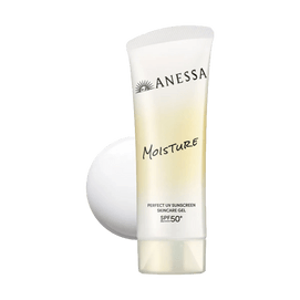 Anessa Moisture Perfect UV Sunscreen Skincare Gel, SPF50+ PA++++, 3.17 oz.