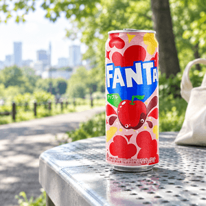 Apple Flavor Soda 16.91 fl oz 【Refreshing Fruit Flavor】【Japan Limited Edition】