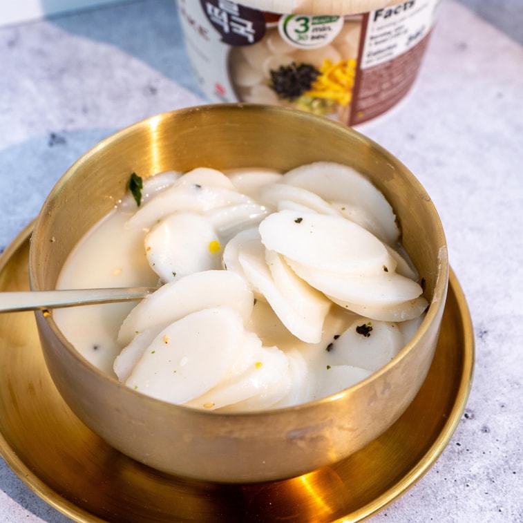 韩国JAYONE 韩式年糕汤 150g*6碗 整箱装【冲泡即食】 4