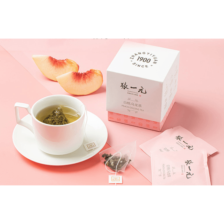 张一元茶叶 白桃乌龙茶  果味袋泡茶 30g(10包) 3