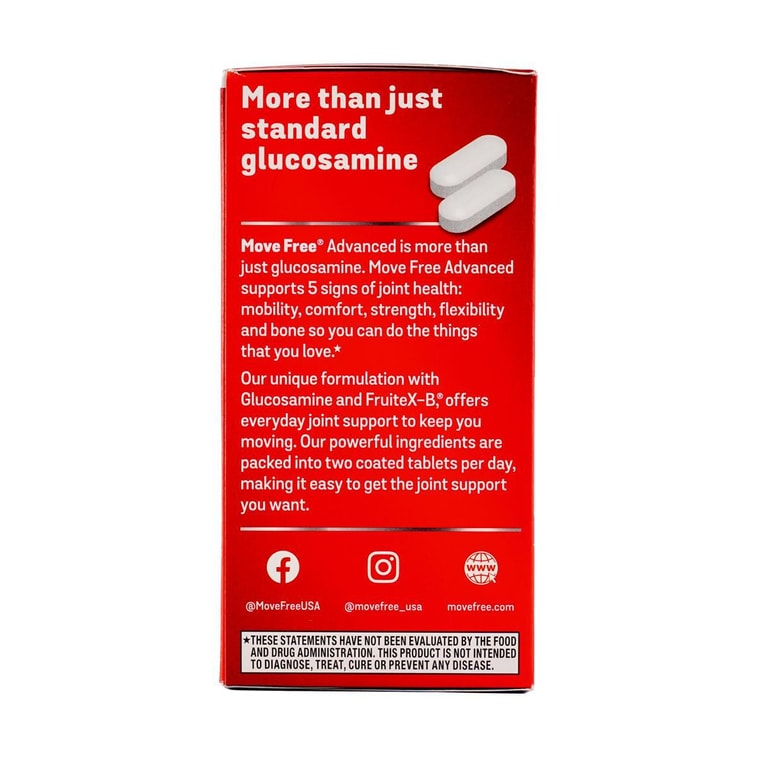 Schiff Move Free Advanced Joint Support For Men & Women, With Vitamin D3 To Support Bone & immune Health, 80ct 3