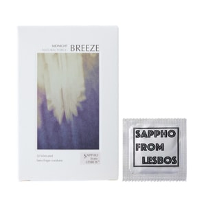 Natural Force Midnight Breeze Finger Condom Ultra Thin Lubricated Latex Fingersex Cots 12 Count