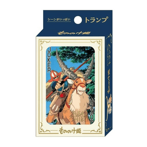 ENSKY Hayao Miyazaki Princess Mononoke series playing cards 1 piece